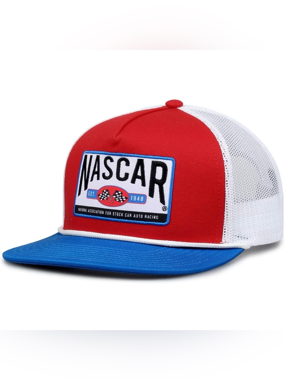 NASCAR EST 1948 5-Panel Flat Brim Adjustable SnapBack Hat